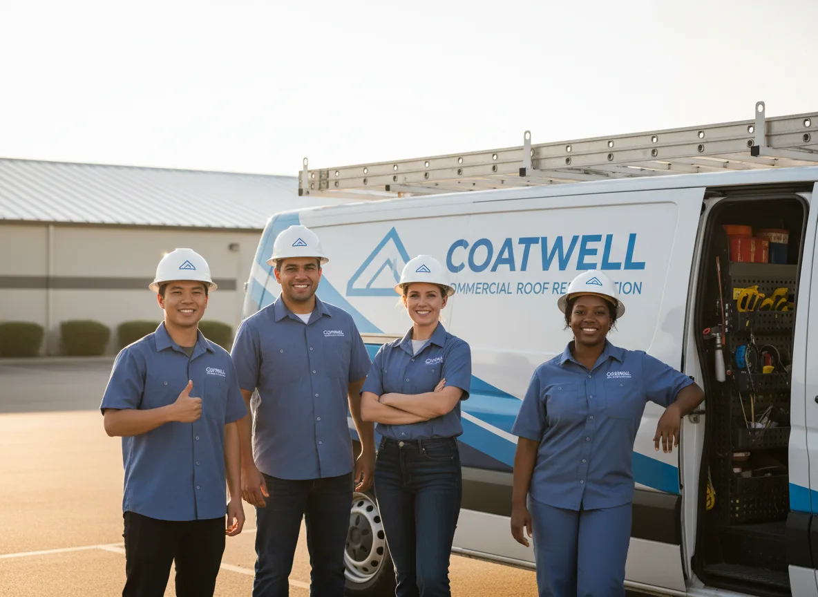 Commercial roof coating company in Doswell, VA